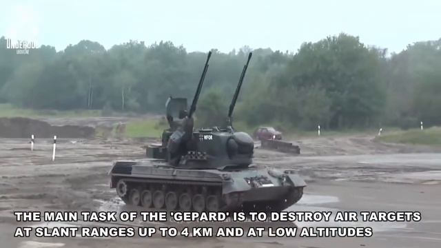 Ukrainian military started training to use self propelled anti aircraft gun Gepard | Ukraine Footag смотреть онлайн