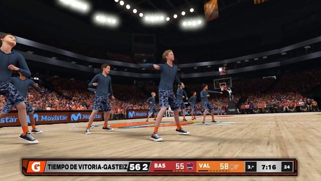 [LIGA ENDESA 2023/2024] Valencia Basket vs Baskonia (SIMULACIÓN) NBA2K23 [4K] смотреть онлайн