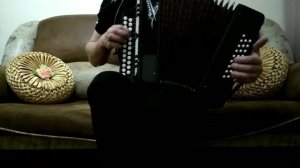 Под городом Горьким. Сормовская лирическая. Разбор на гармони. Цифры в описании.