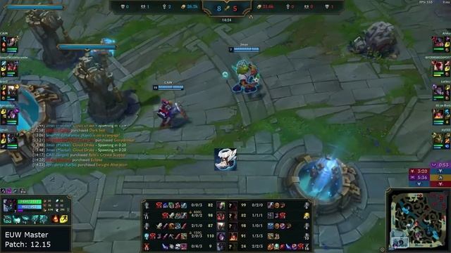 Rank 5 EUW Maokai Support: Maokai vs Ivern смотреть онлайн