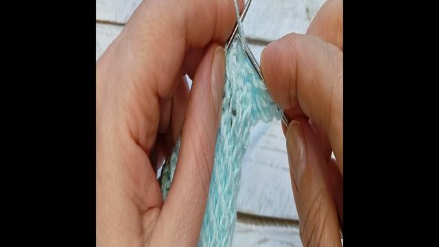 Двусторонний узор,всего 2 петли🔥 смотреть онлайн