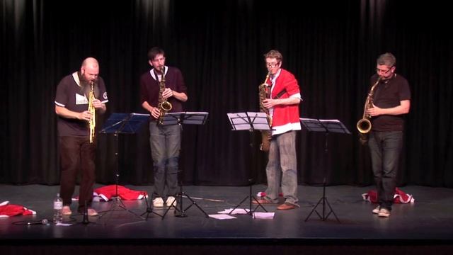 The Adelaide Sax Pack - Jungle Bells смотреть онлайн