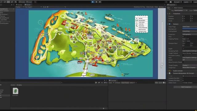 Implement Camera Pan and Zoom Controls in Unity2D смотреть онлайн