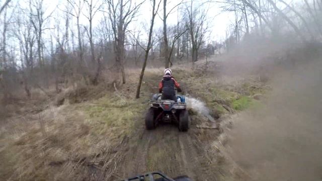 Wife's 2019 Kodiak 450 VS. my 2020 Grizzly 700 смотреть онлайн