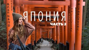 Япония ВЛОГ 2025 🇯🇵 | Город оленей НАРА | Потерялись в воротах тории | КИОТО