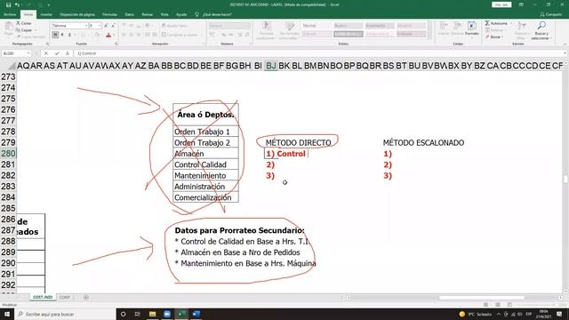 Clase 33-Z1 Lun-21-Jun-21 UCE121-3CONTCOST Prorrateo Secundario Escalonado смотреть онлайн