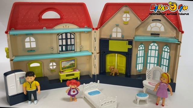 Дом кукольный с мебелью 22предмета смотреть онлайн