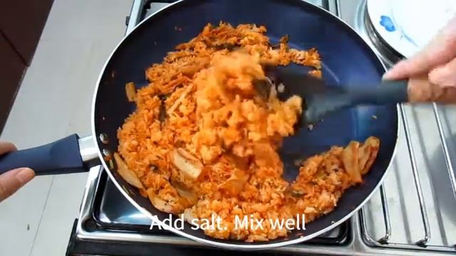 Easy to cook KIMCHI FRIED RICE | KIMCHI FRIED RICE RECIPE | Korean Food Recipe смотреть онлайн