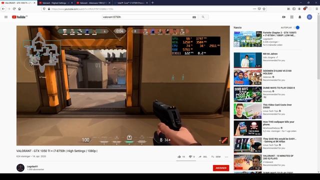 Valorant, explanation and diagnosis of crash, lowfps,bluescreen etc. смотреть онлайн