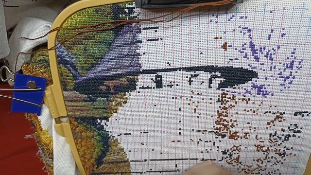 Я болела, но вышивала и вступила в две интересные вышивальные движухи