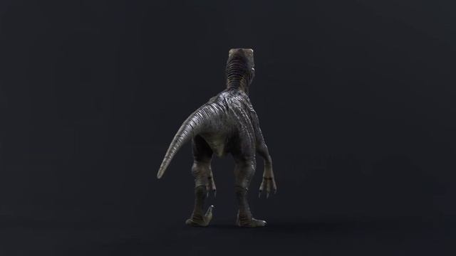 Velociraptor turntable 3D for VFX смотреть онлайн