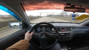 2007 Mitsubishi Lancer 1.6L POV Test Drive