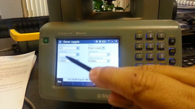 Trimble Access Yol Programı | Otomatik Dever & Genişleme Girişleri смотреть онлайн