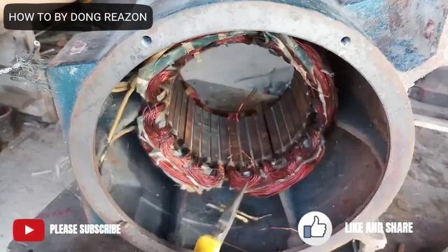 HOW TO REMOVED OLD GENERATOR WINDING смотреть онлайн