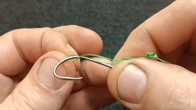 How to tie a hook to a fishing line! Reliable knot | Knots | смотреть онлайн