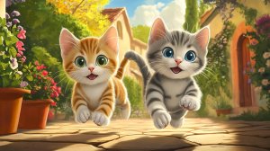 Мультфильм - Котятки потеряли перчатки