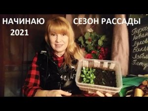 Начало сезона рассады 2021 г.