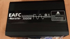 Тест синус и нагрузка инвертор EAFC 3000 вт