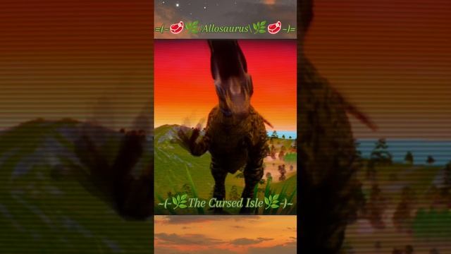 ={~🥩🌿Allosaurus🌿🥩~}=. ~{-🌿The cursed isle🌿-}~ #thecursedisle #динозавры смотреть онлайн