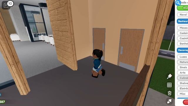 Reforma do andar de cima do restaurante!!!!! -Roblox / #jogos #video #roblox #restaurant смотреть онлайн