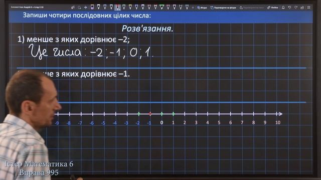 Істер Вправа 995. Математика 6 клас смотреть онлайн