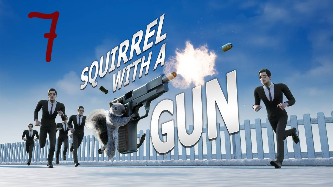 Прохождение Squirrel with a Gun #7 (Башня) ФИНАЛ