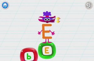 Буква Е. Увлекательное обучение. Играем и учим русский алфавит. Логопедический мультик для малышей.