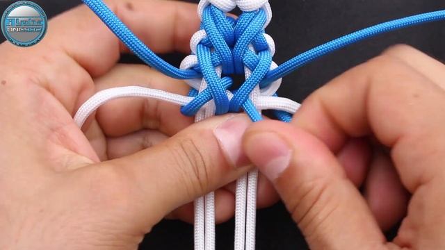 How to Make a Paracord Bracelet Barracuda Sinnet Modified Knot Tutorial DIY смотреть онлайн