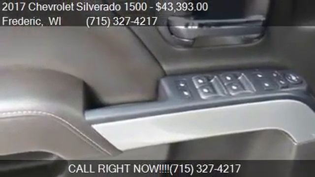 2017 Chevrolet Silverado 1500 LT for sale in Frederic, WI 54 смотреть онлайн