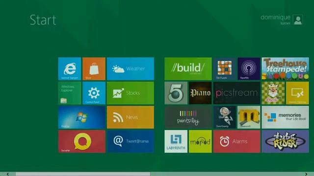 Windows 8 First Impression Taskbar,Retro UI ,Apps, Explorer смотреть онлайн