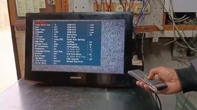 🔷Samsung Led Tv Black And White Screen Problem \\ color tv sada tv ki tarah chalna✅ смотреть онлайн