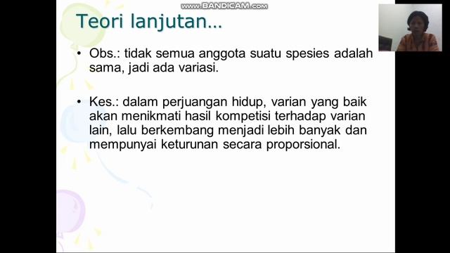 Pandangan Teori Evolusi Darwin 1 смотреть онлайн