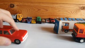 Машинки Гдр бизон и СССР Радуга!!!