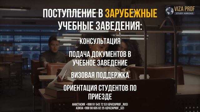 Услуги Viza Prof смотреть онлайн