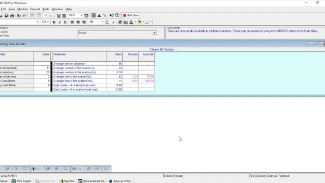 QUEUING THEORY: Model #2 M/M/m POM-QM Method | Lecture Series #58 | Operations Research | SO EASY! смотреть онлайн