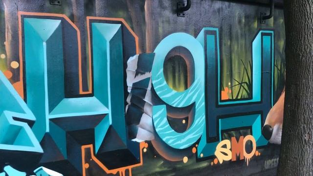 Sky HIgh - Upfest 2021 (75 Walls 75 Days) смотреть онлайн