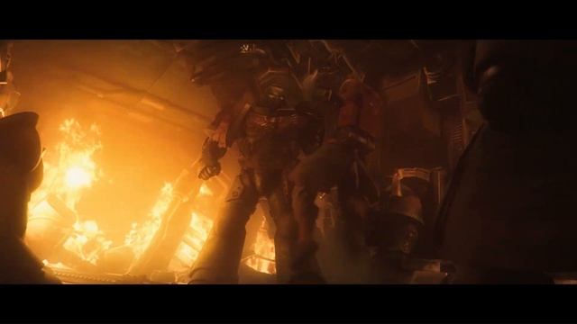 Salamander Sa'Kan deals with mind-shackled Guardsmen смотреть онлайн