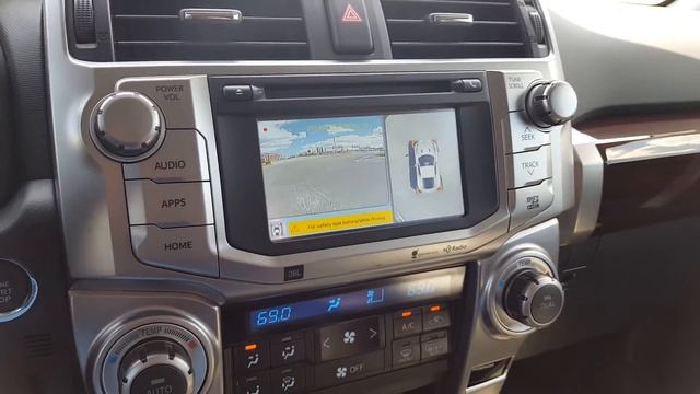 2015 Toyota 4-Runner 360-Degree Surround-View & Turn Signal Blind Spot Cameras! смотреть онлайн