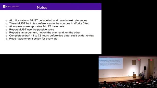 Lab Reports: From Abstract to Conclusion (Fall 2018) смотреть онлайн