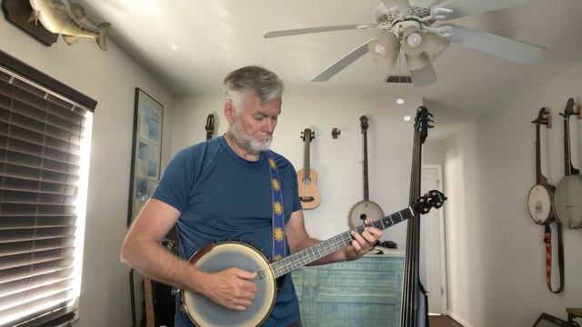 "After Midnight" by JJ Cale, 5 String Banjo. смотреть онлайн