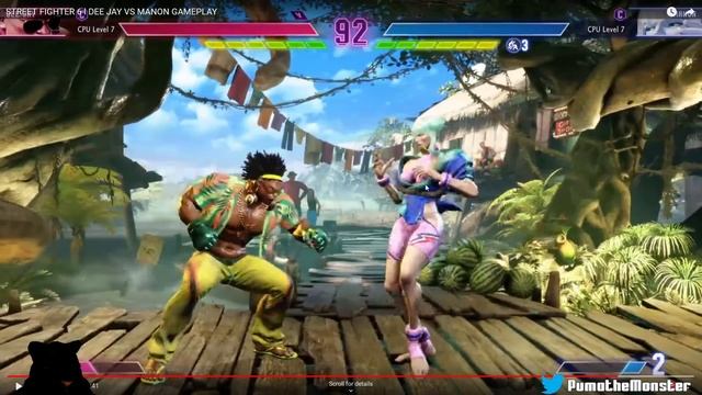 PUMA REACTS: More Manon Gameplay for Street Fighter 6 смотреть онлайн