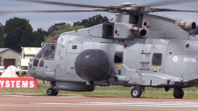 24/07/22 RIAT 2024 | Royal Norwegian AF AW101 & Royal Navy Merlin HM.2 Departure from RAF Fairford смотреть онлайн