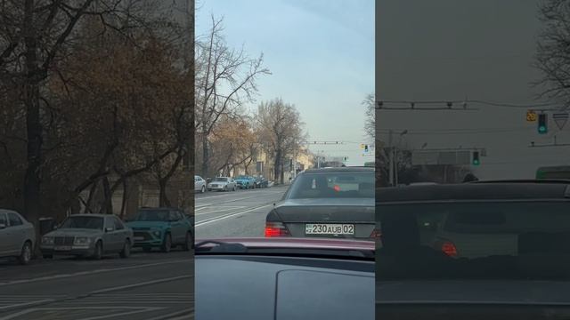 Алматы. Улица Толе Би. Январь 2023. Казахстан. Kazakhstan. Almaty. The roads. January 2023 смотреть онлайн
