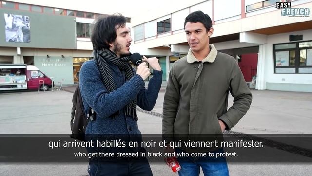 Do French students support the yellow vests? | Easy French 72 смотреть онлайн