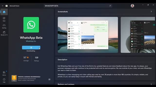 DOWNLOAD WhatsApp Beta Using Microsoft Store смотреть онлайн