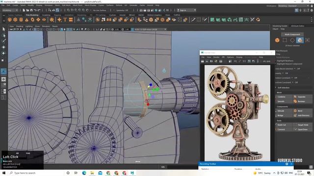 Ancient Camera Modeling | For Beginners | 3d Modeling in Maya 2022 | смотреть онлайн