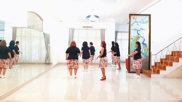 MY LUCKY MAMBO - line dance смотреть онлайн