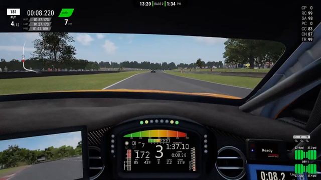 LNR - S3, R5 - Bentley @ Snetterton (2x 25 min race, race 2/2) ACC смотреть онлайн