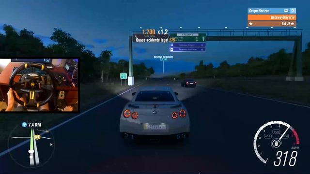 Velozes e Furiosos - GT-R vs Dodge Challenger SRT + Gringo Intruso no TS kkkk (G27 mod) смотреть онлайн