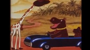 жирафа и очки мультфильм